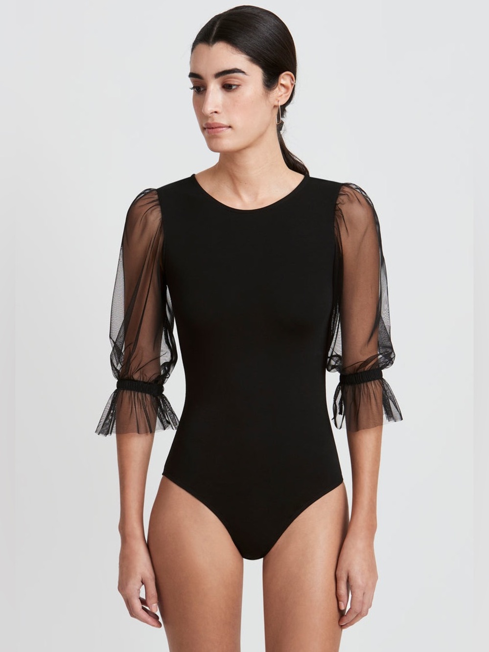 Marcella NYC Bellerose BodysuitSustainable European Jersey Mesh XS